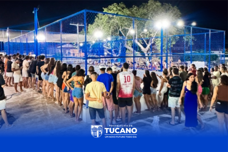 Esporte, Saúde e Convivência: A nova Praça da Caixa D’Água transforma Tucano