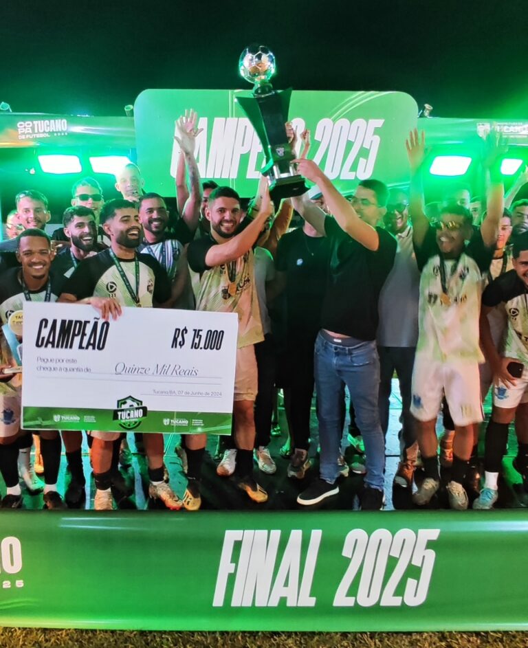 Panzu conquista título inédito da Copa Tucano de Futebol 2025
